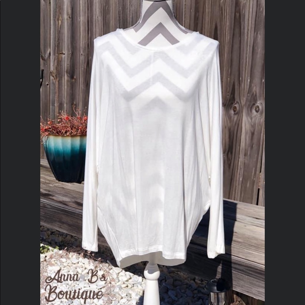 Plus size Cream Dolman